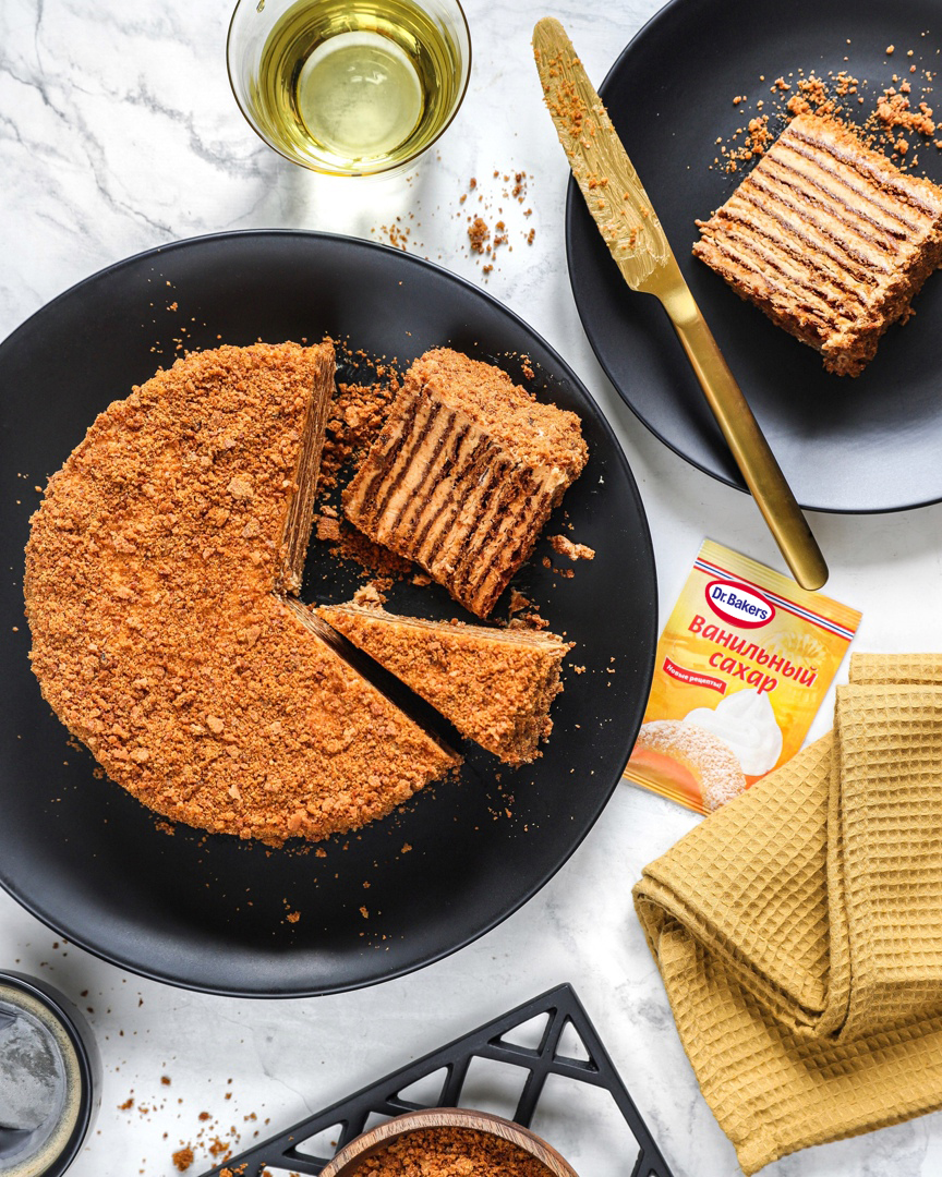 Фото рецепта торт "рыжик"