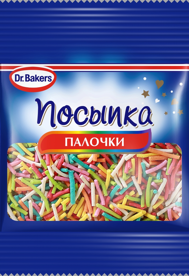 Посыпка цветная Палочки