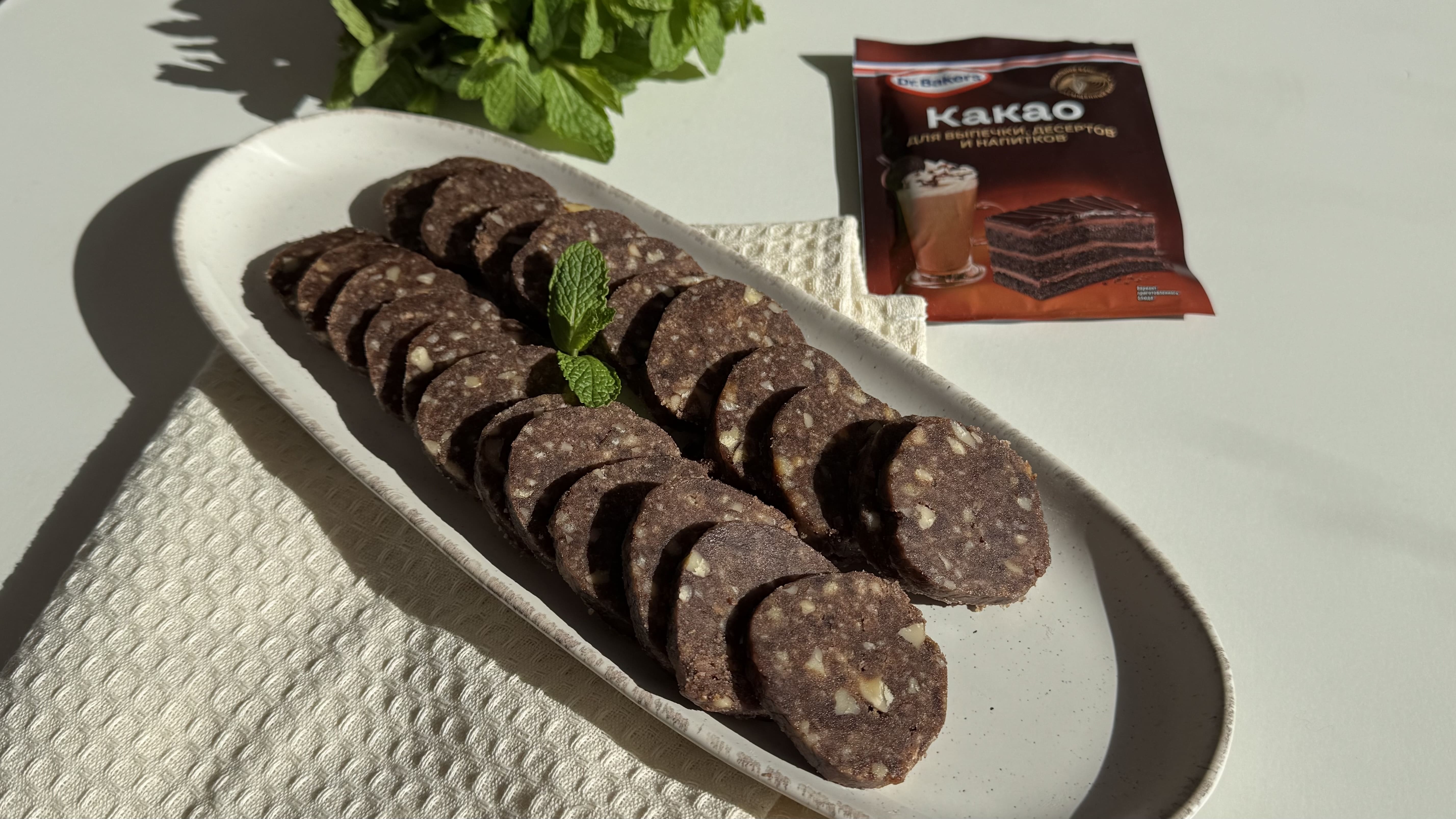 Фото рецепта домашние пирожные из печенья