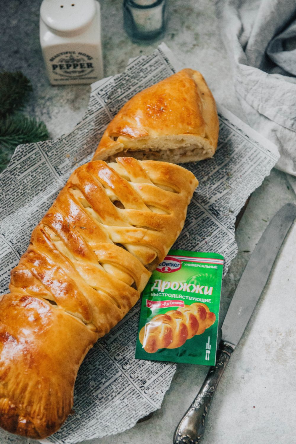 Фото рецепта рыбный пирог