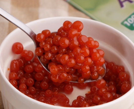 Фото рецепта десертная икра