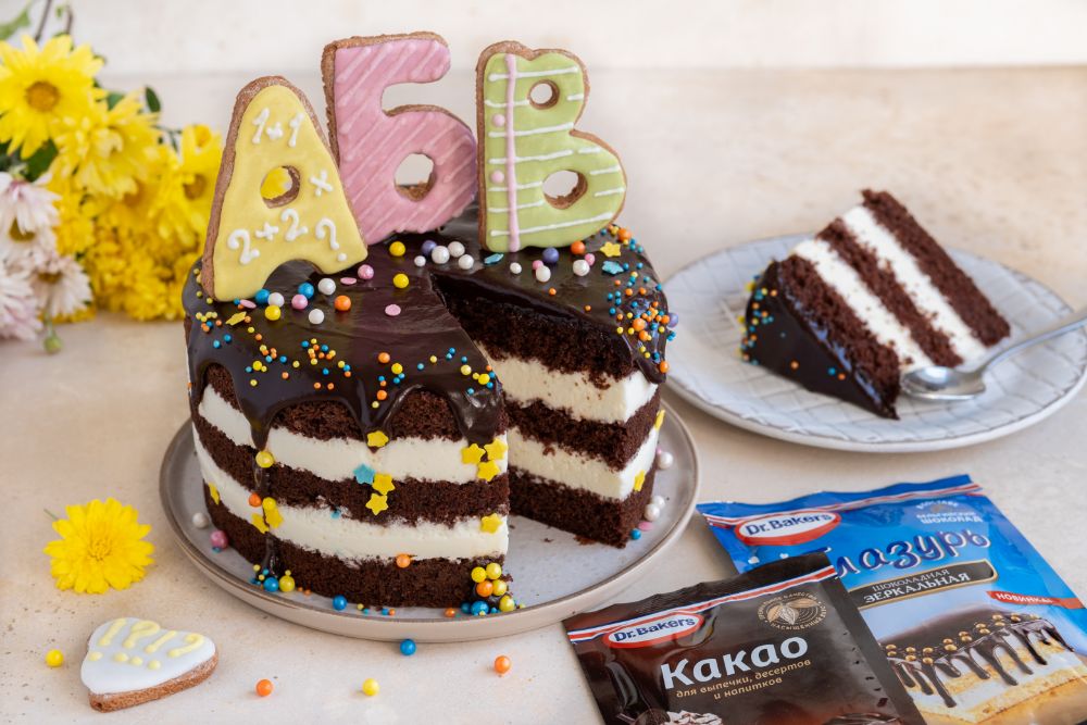 Фото рецепта торт «молочный ломтик»