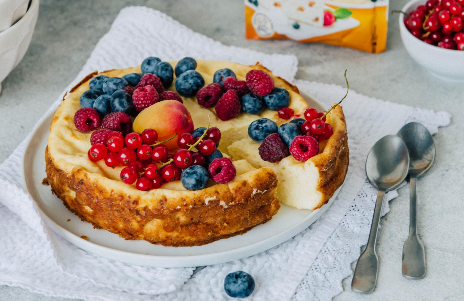 Фото рецепта творожная запеканка с «творопыш»