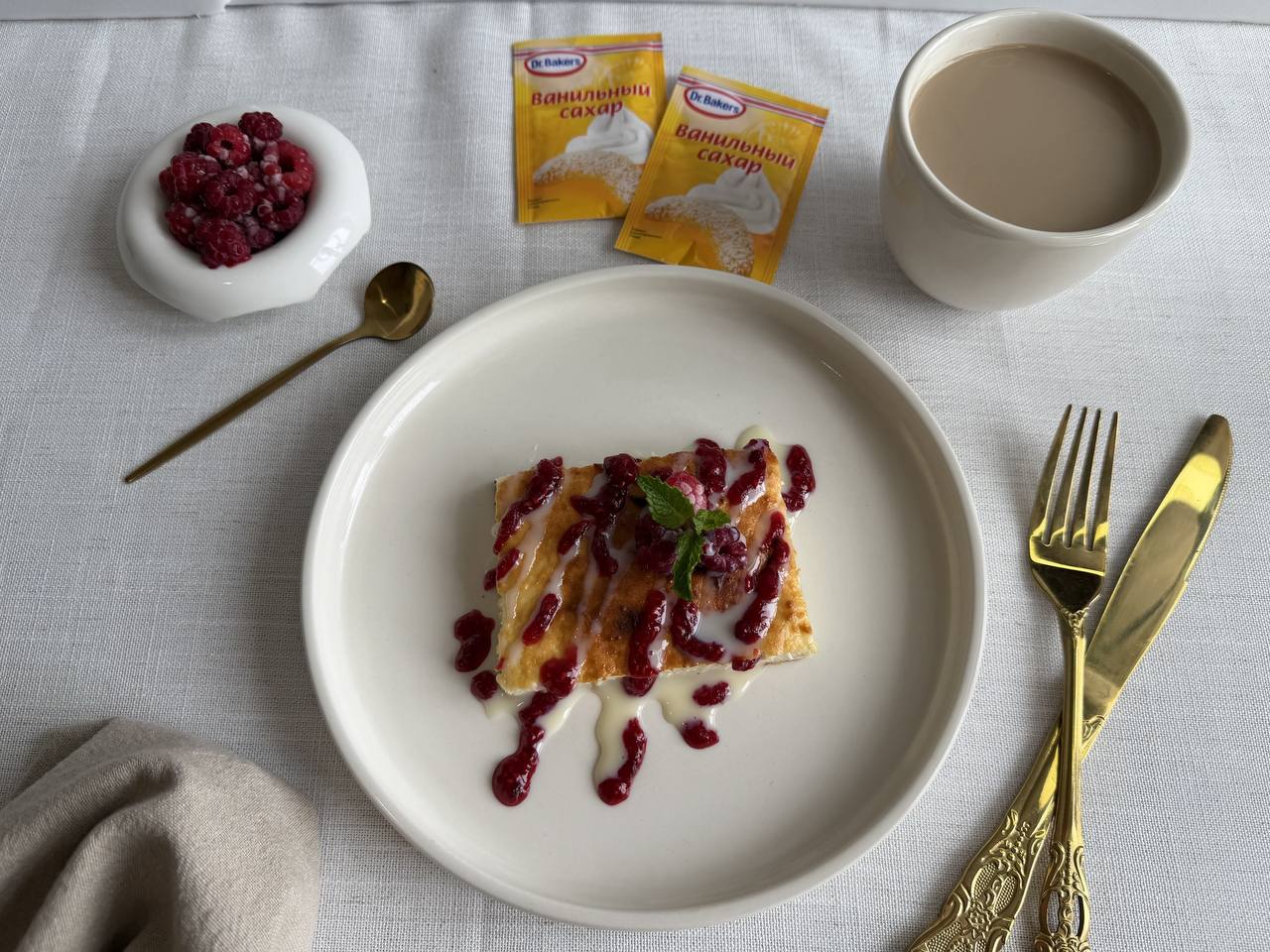 Фото рецепта классическая творожная запеканка