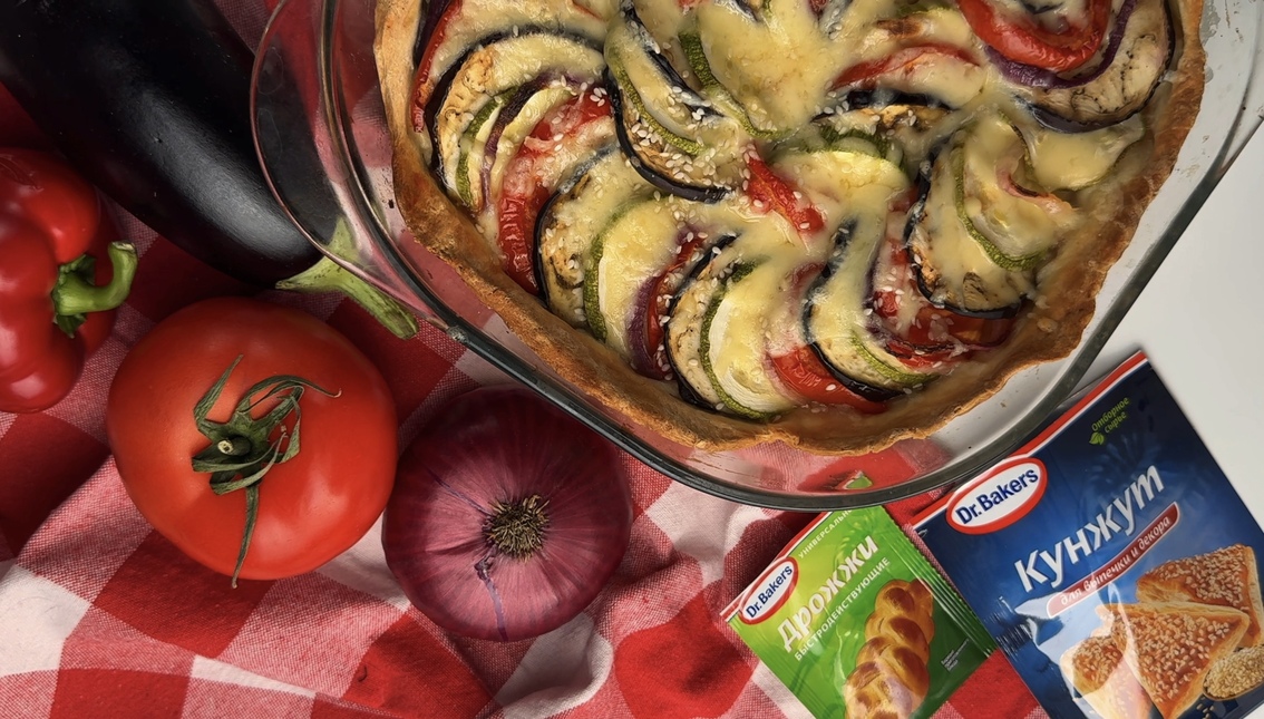 Фото рецепта пирог-рататуй