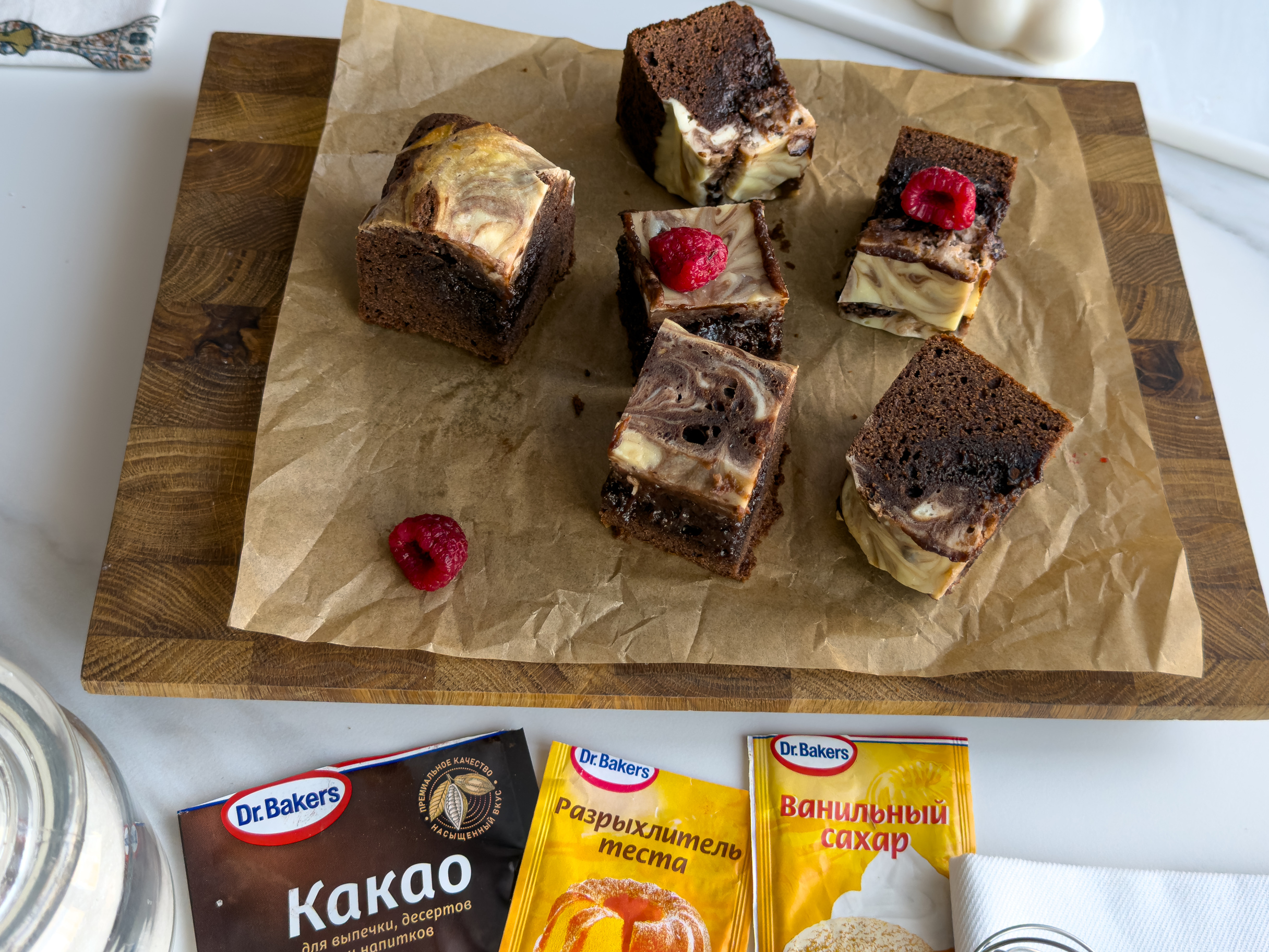 Фото рецепта брауни с сыром