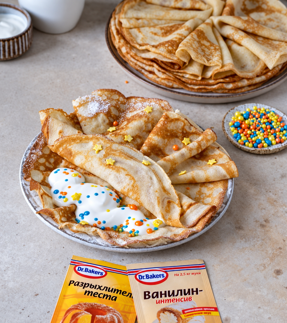Вишнёвый торт с заварным кремом