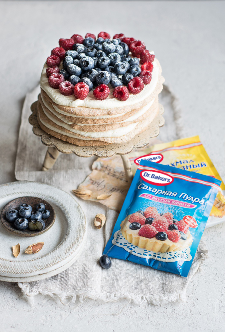 Фото рецепта торт дакуаз