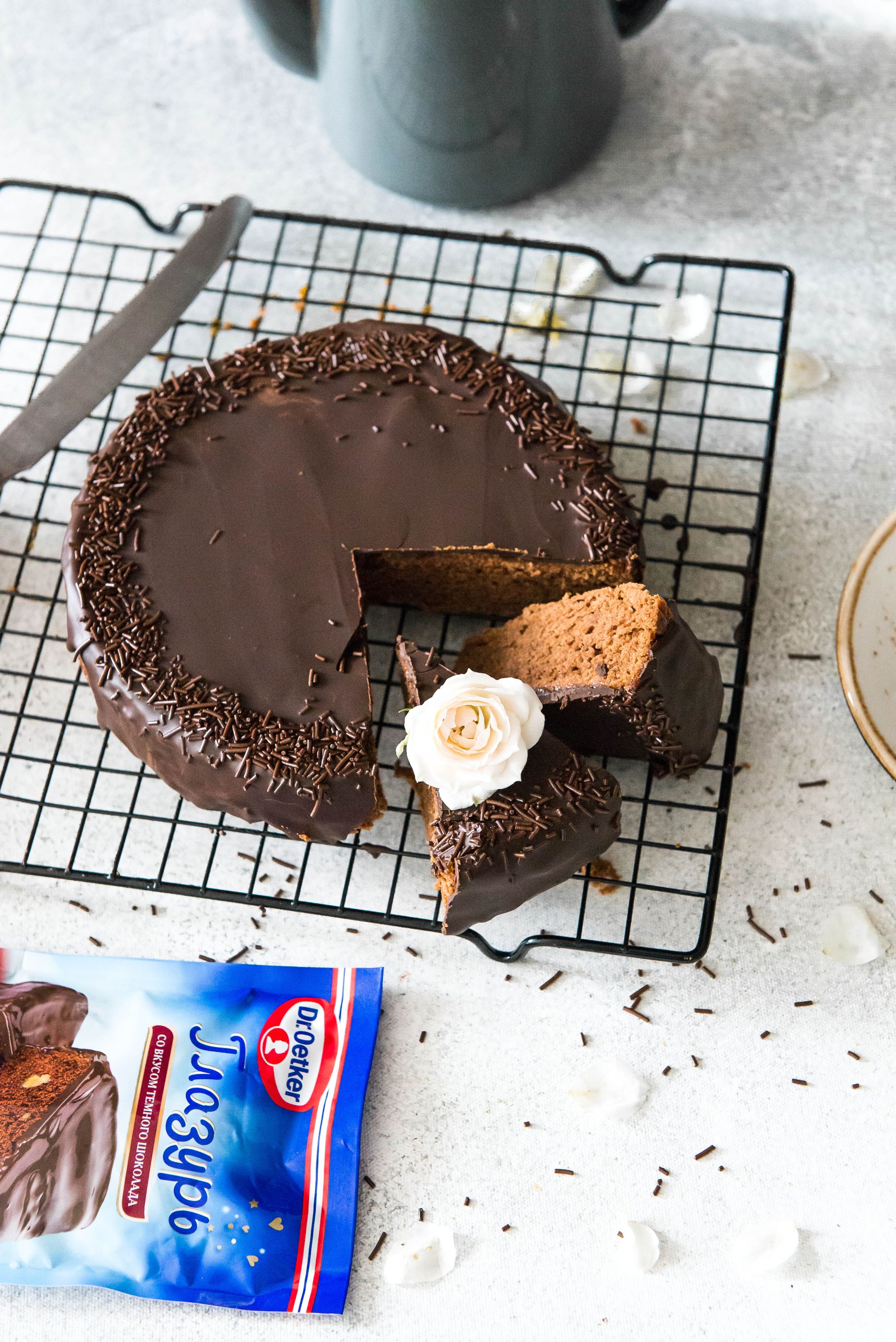 Фото рецепта торт «захер»