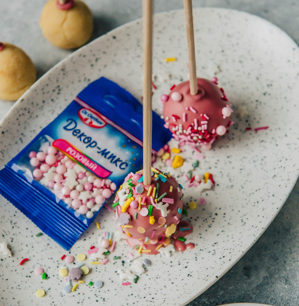 Фото рецепта кейк попсы