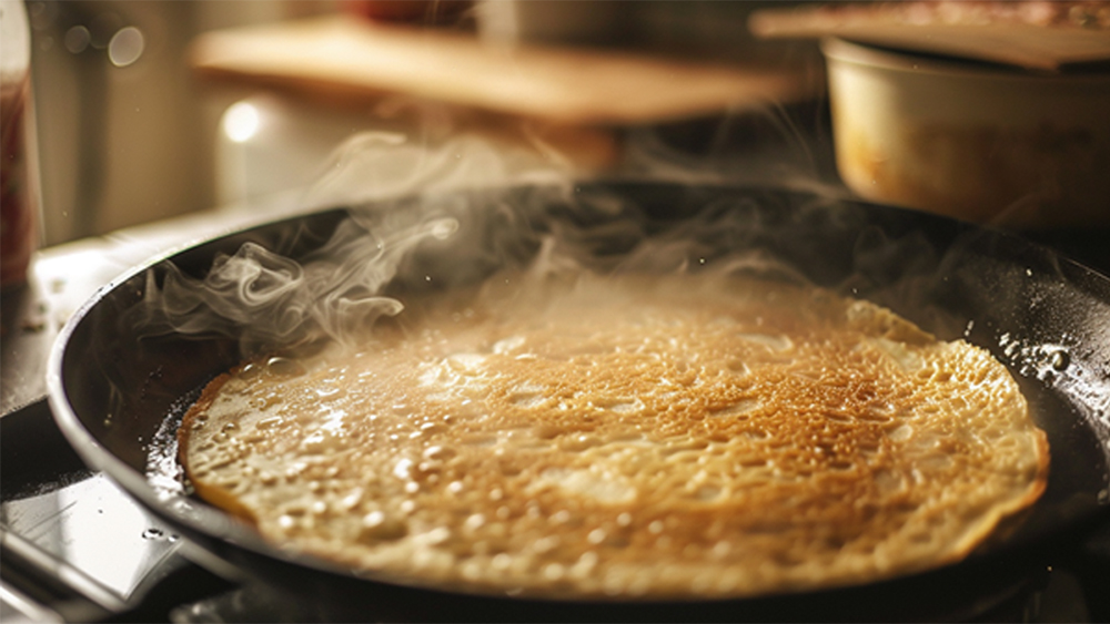 Как правильно жарить блины - фото