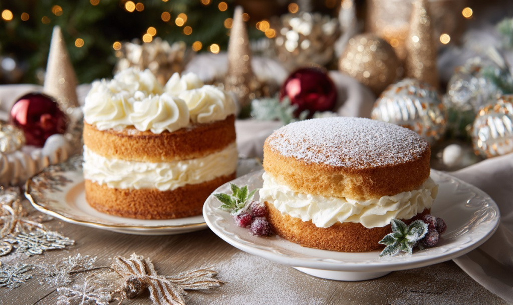 Праздничный торт из коробки - фото