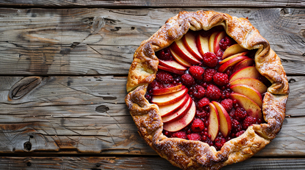 Выпечка из ягод на даче - фото