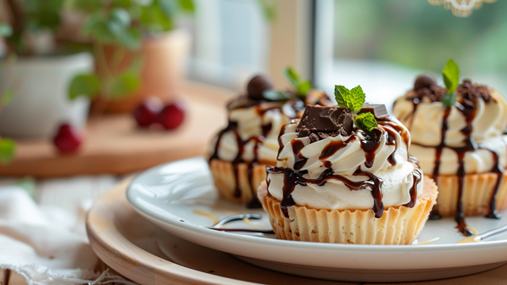 Праздничные десерты на 8 марта - фото