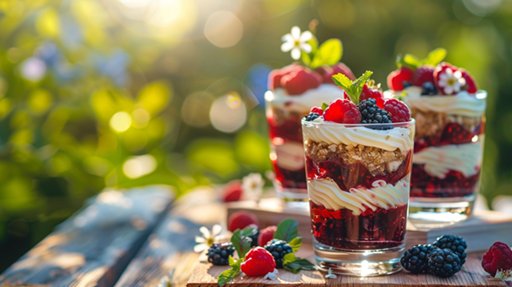 Легкий десерт - фото