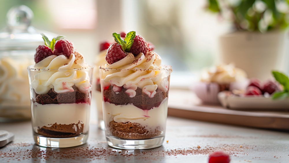 Как быстро украсить праздничный десерт на 23 февраля - фото